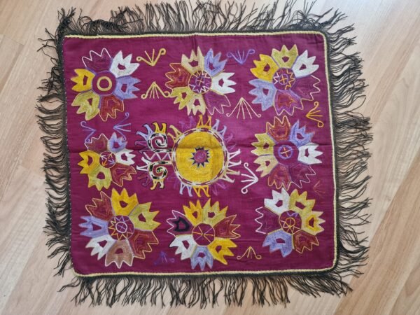 Uzbek Lakai Silk on Cotton Embroidery (1900–1920)