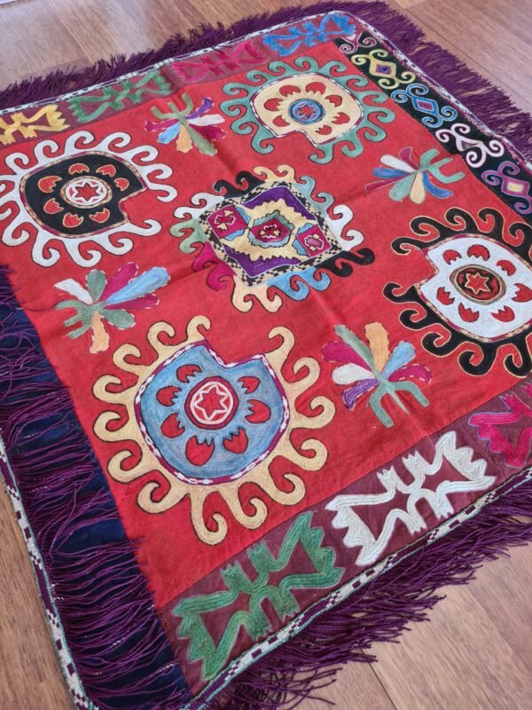 Uzbek Lakai Tray Cover - Image 2