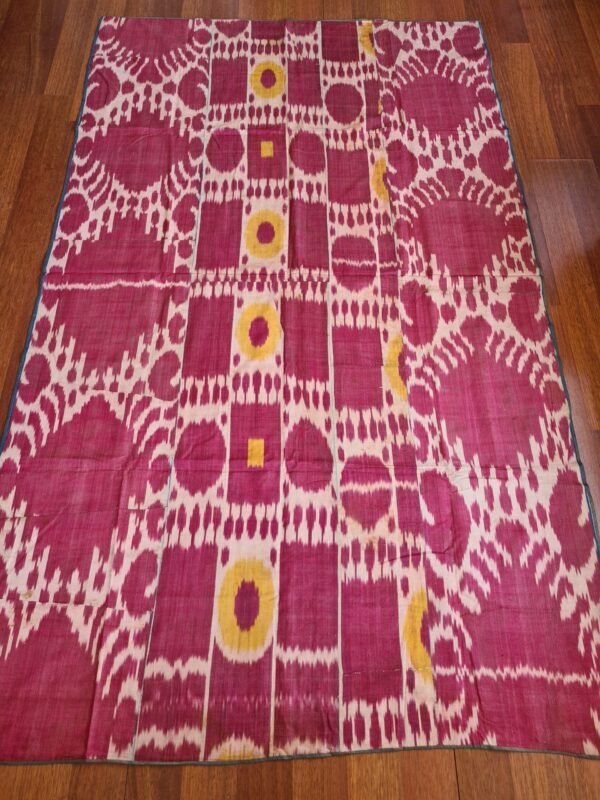 Uzbek Ikat Wall Hanging – Late 1800s - Image 2