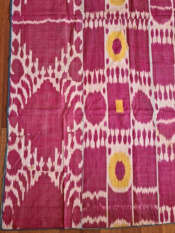 Uzbek Ikat Wall Hanging – Late 1800s - Image 3
