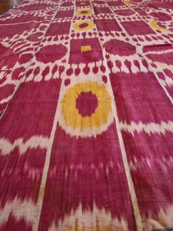 Uzbek Ikat Wall Hanging – Late 1800s - Image 5