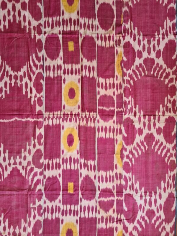 Uzbek Ikat Wall Hanging – Late 1800s
