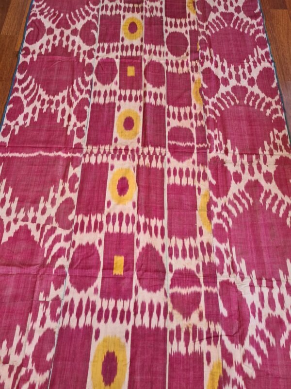 Uzbek Ikat Wall Hanging – Late 1800s - Image 6