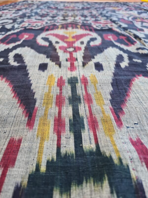 Antique Ikat Wall Hanging – Late 1800s - Image 5