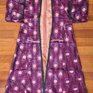 Silk Ikat Coat from Uzbekistan/North Afghanistan