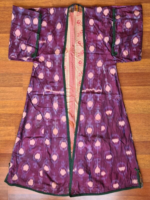 Silk Ikat Coat from Uzbekistan/North Afghanistan
