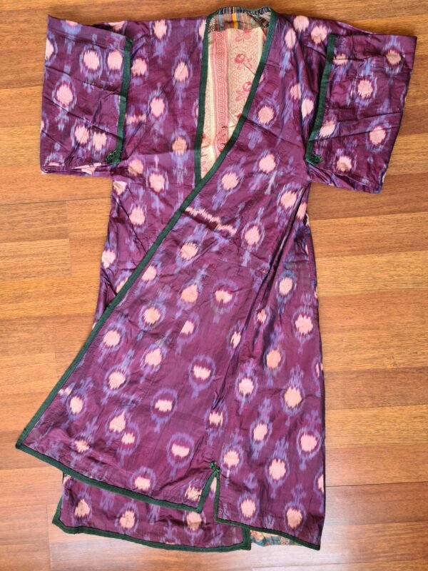 Silk Ikat Coat from Uzbekistan/North Afghanistan - Image 3