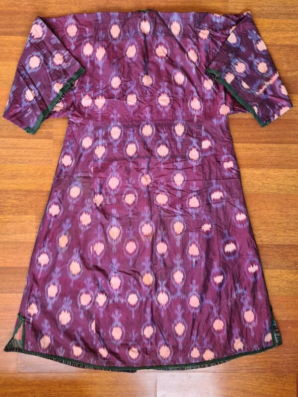 Silk Ikat Coat from Uzbekistan/North Afghanistan - Image 4