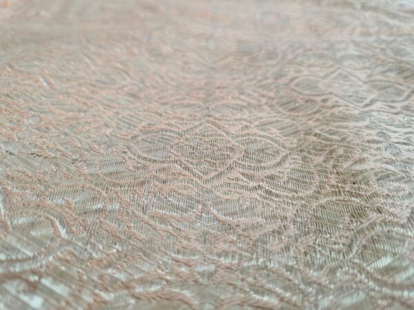 Royal Bukhara Chapan with Gold-Polished Silver Thread - Image 7