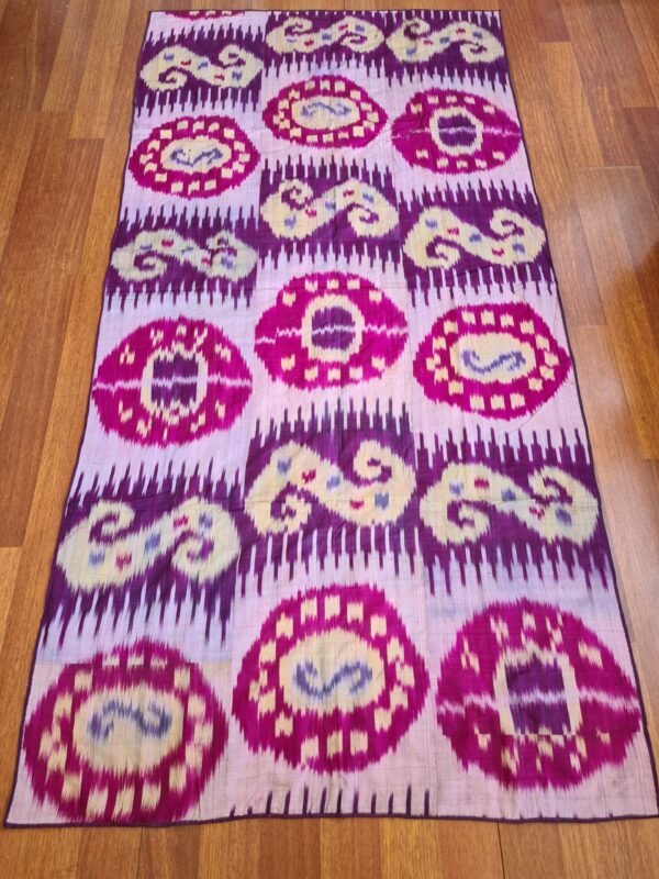 Bukhara Silk Ikat from 1800s