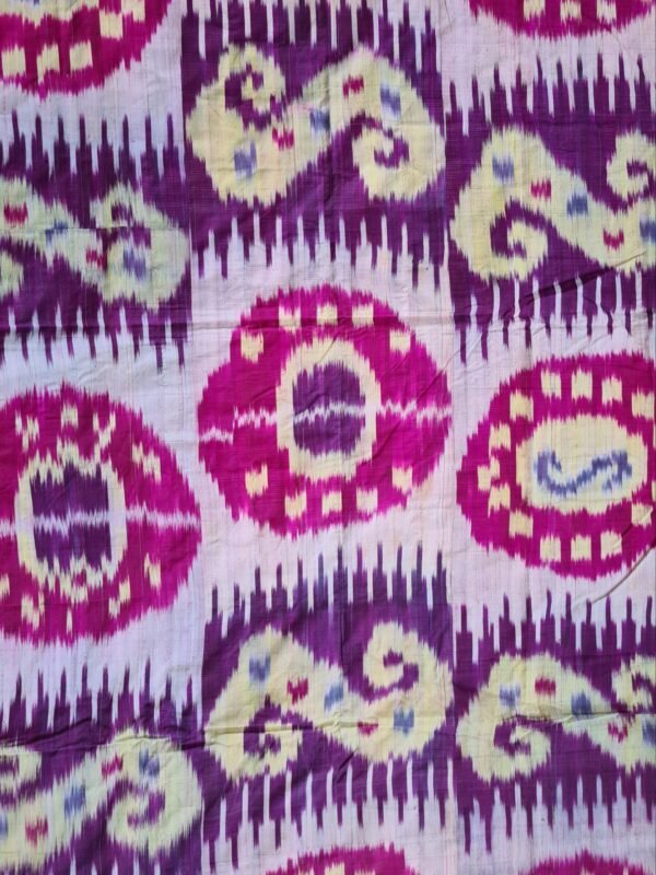Bukhara Silk Ikat from 1800s - Image 2