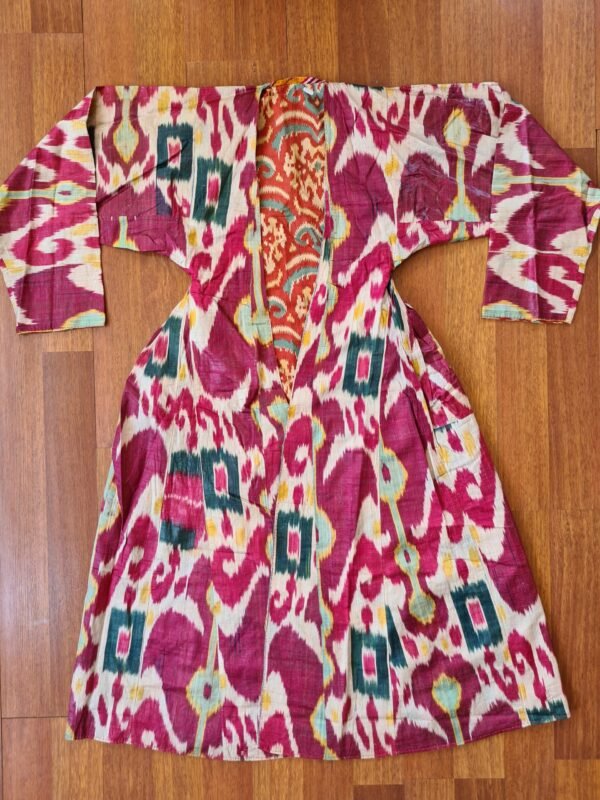 Uzbek Ikat Ladies Coat (1850–1875) - Image 4
