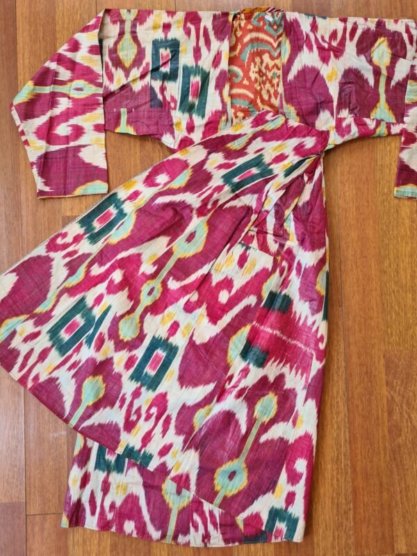 Uzbek Ikat Ladies Coat (1850–1875) - Image 5