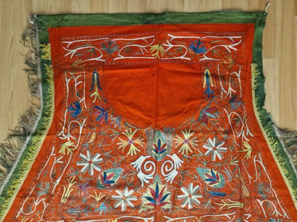 Antique Bukhara Horse Cover – Silk Embroidery on Wool